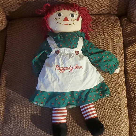 Raggedy Ann & Andy in Christmas Outfit - Picture 3 of 5
